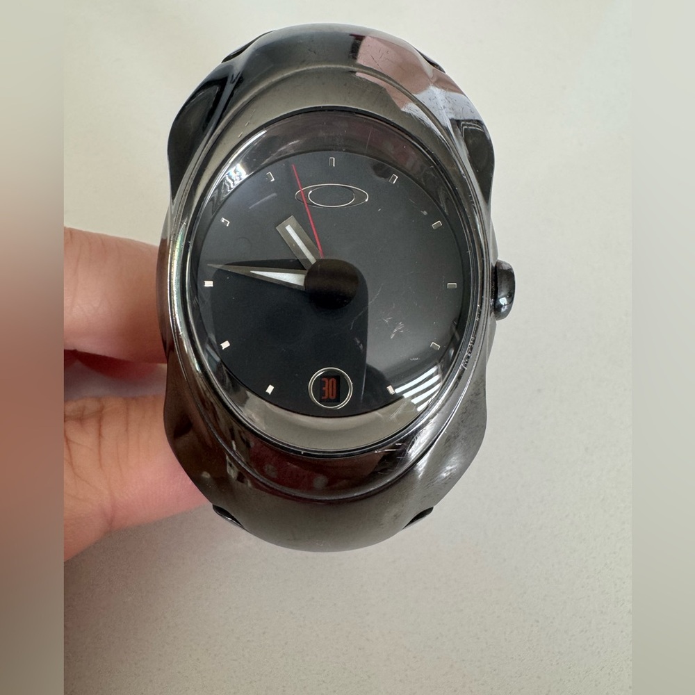 Oakley Time Bomb X-Metal Wrist Watch Carbon Fiber
